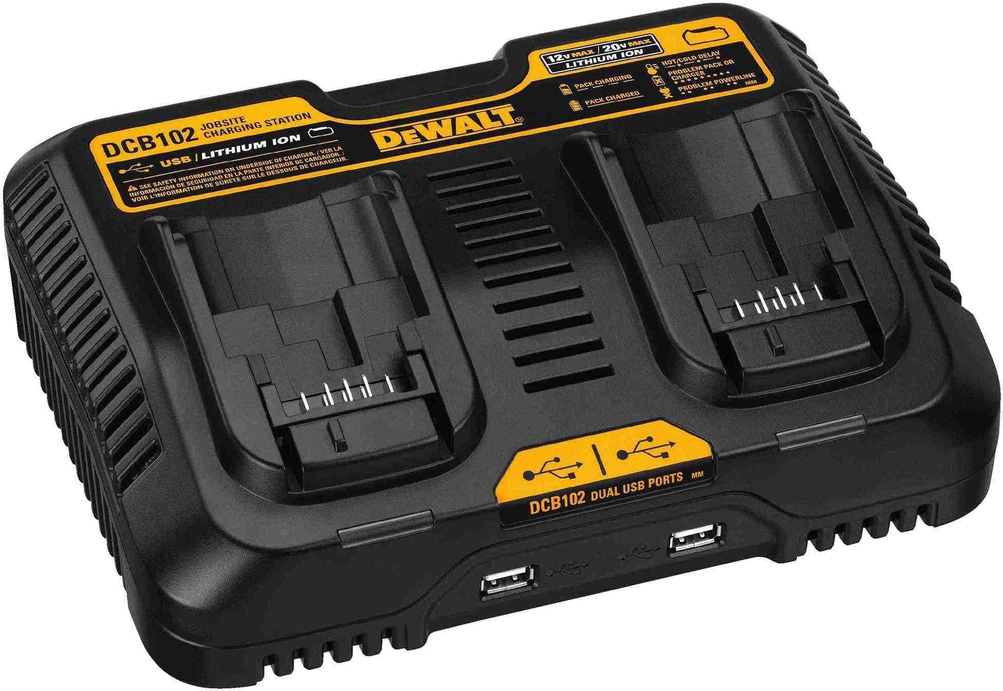 Dewalt DCB102 12V - 20V MAX Jobsite Charging Station (PROMO)