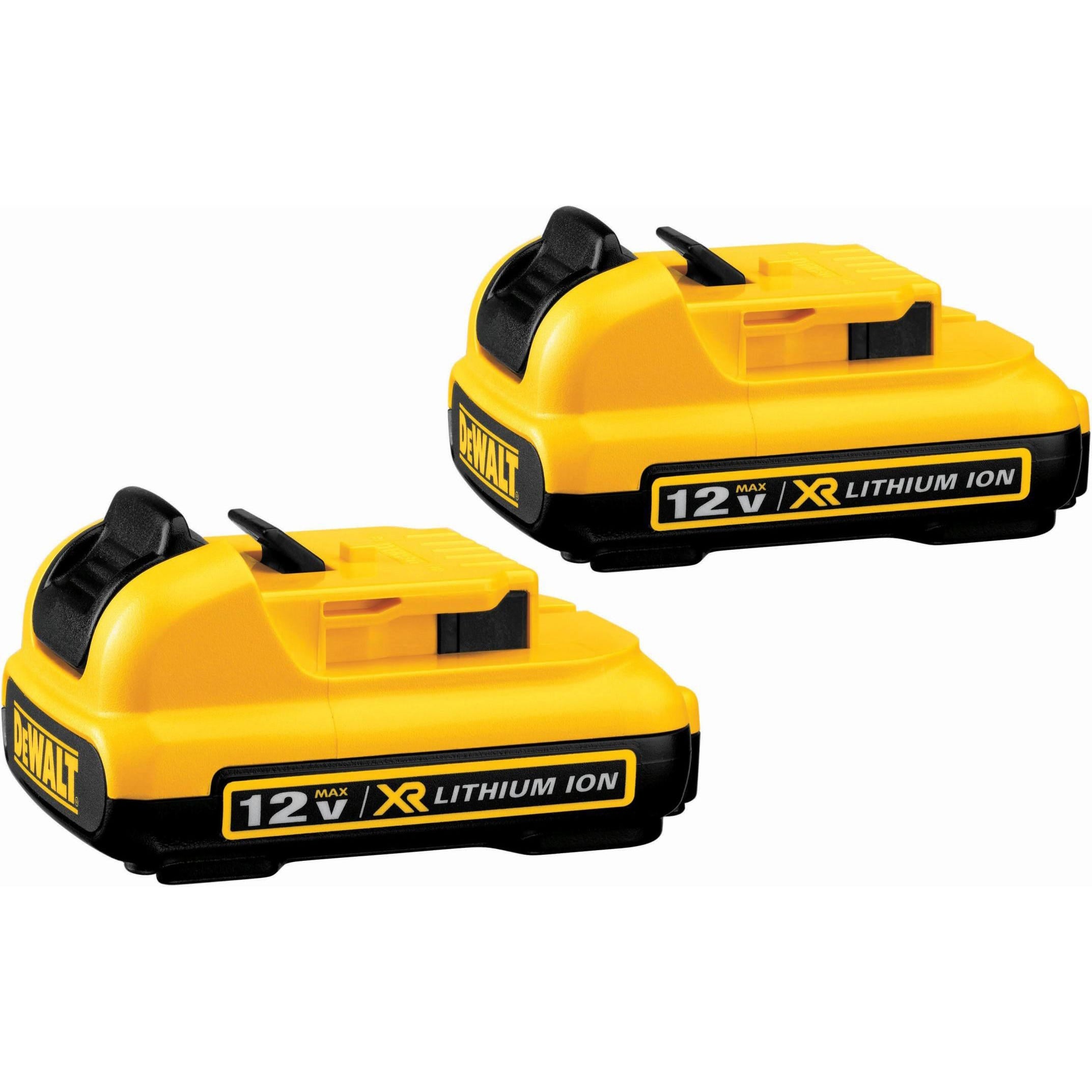 DeWalt DCB127-2 12V MAX 2.0Ah Battery, 2-Pack (PROMO)