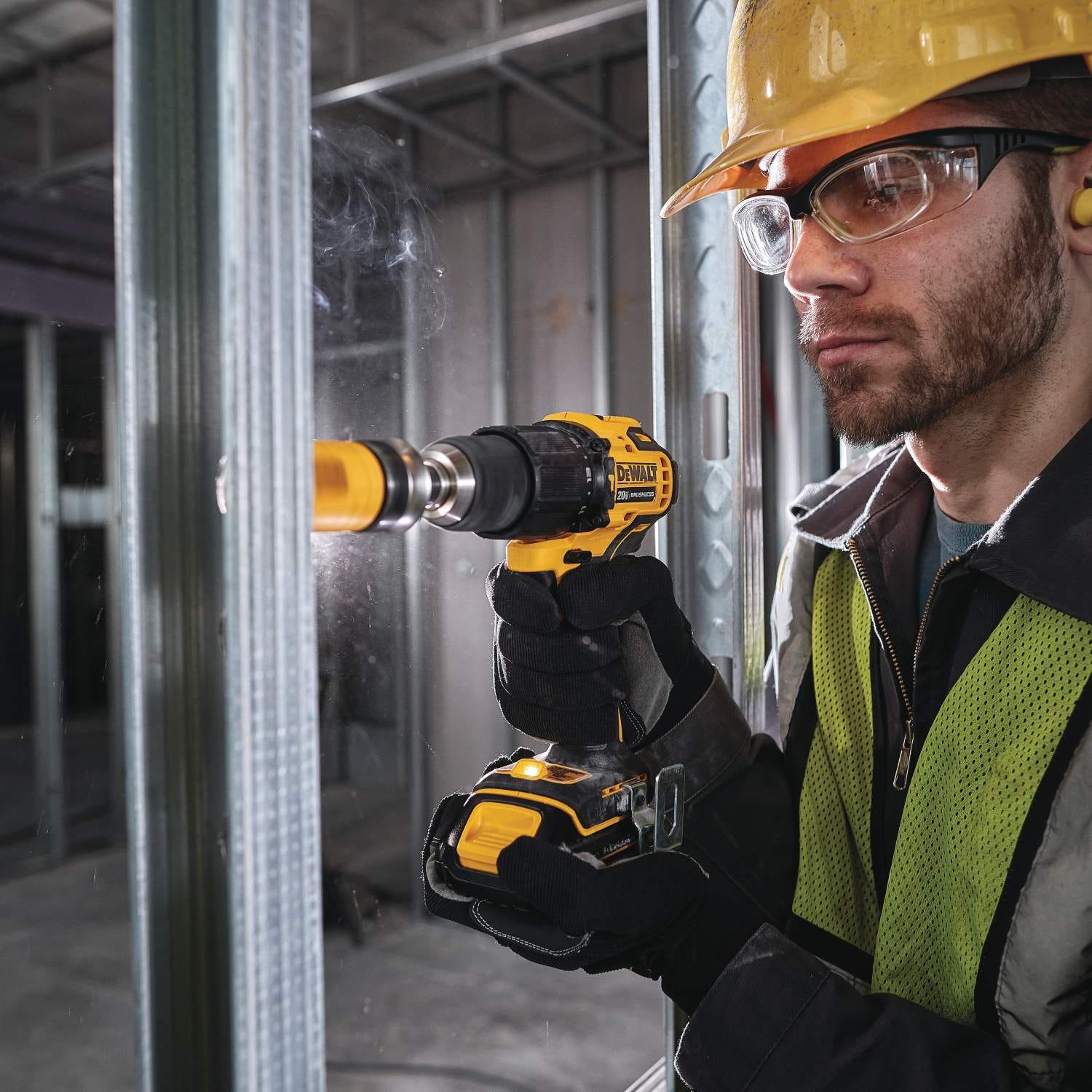 DeWalt DCD709B Atomic 20V MAX Brushless Compact Cordless 1/2-inch Hammer Drill/Driver, Tool Only
