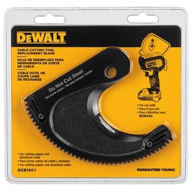 DeWalt DCE1501 Cable Cutting Tool Replacement Blade