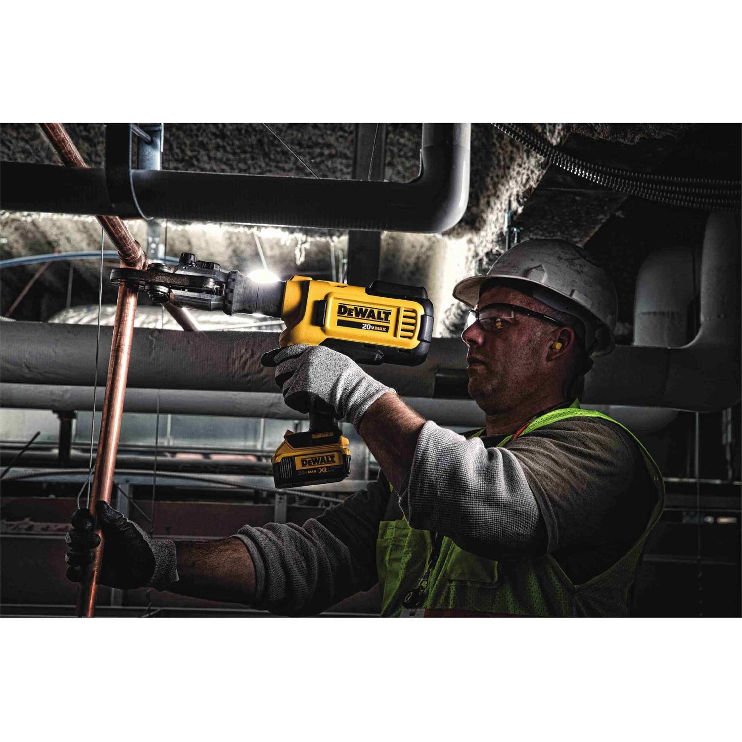 Dewalt DCE200M2K 20V MAX Cordless Press Tool 4.0Ah Kit w/ Jaw Set