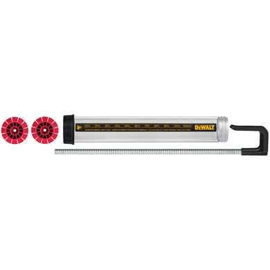 DeWalt DCE5801 Caulking Gun Clear Sausage Tube Conversion Kit, 600ml