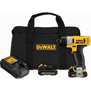 DeWalt DCF610S2 12V MAX 1/4" Screwdriver Kit