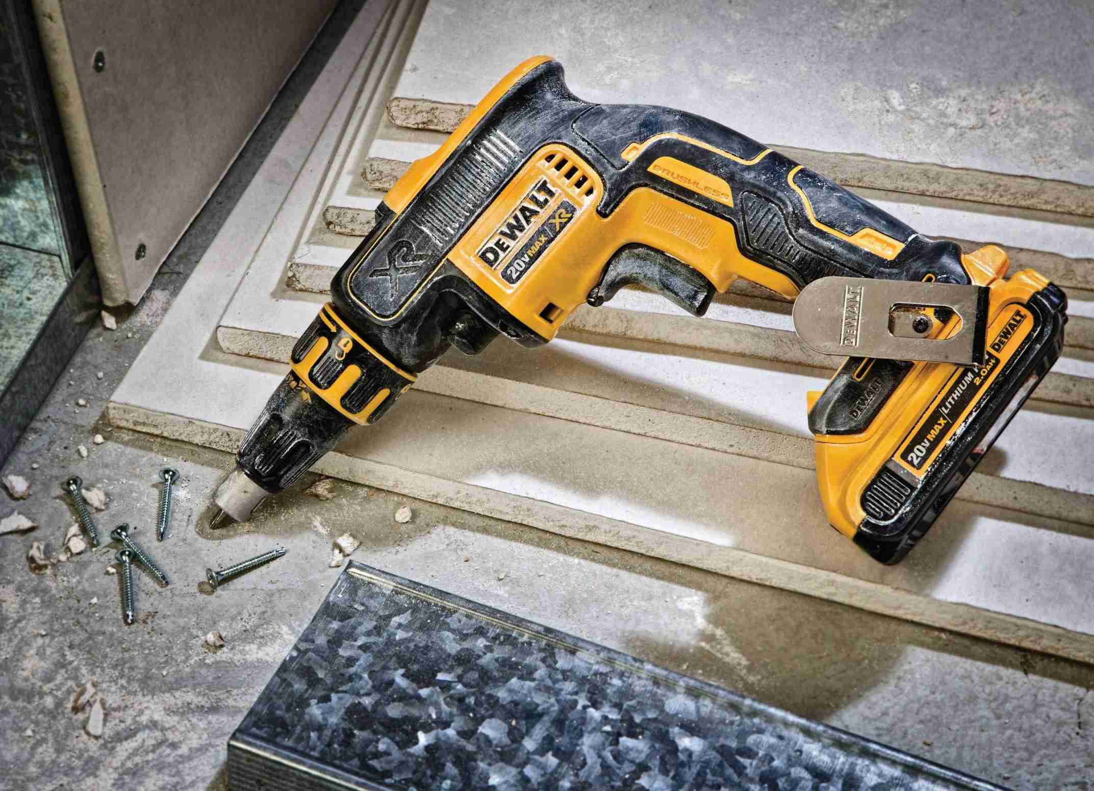 DeWalt DCF620D2 20V Max XR Li-Ion Brushless Drywall Screwgun 2.0Ah
