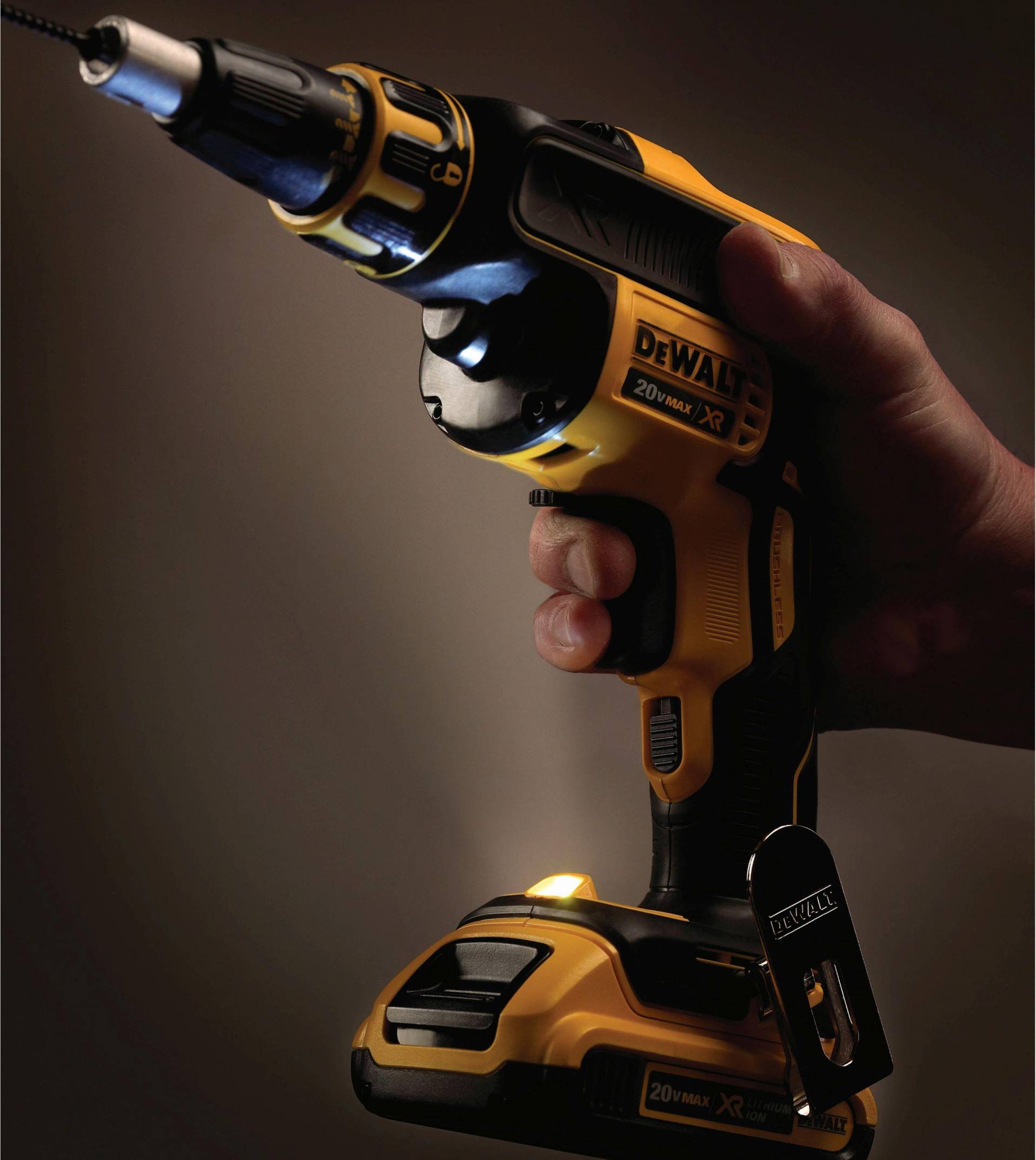 DeWalt DCF620D2 20V Max XR Li-Ion Brushless Drywall Screwgun 2.0Ah