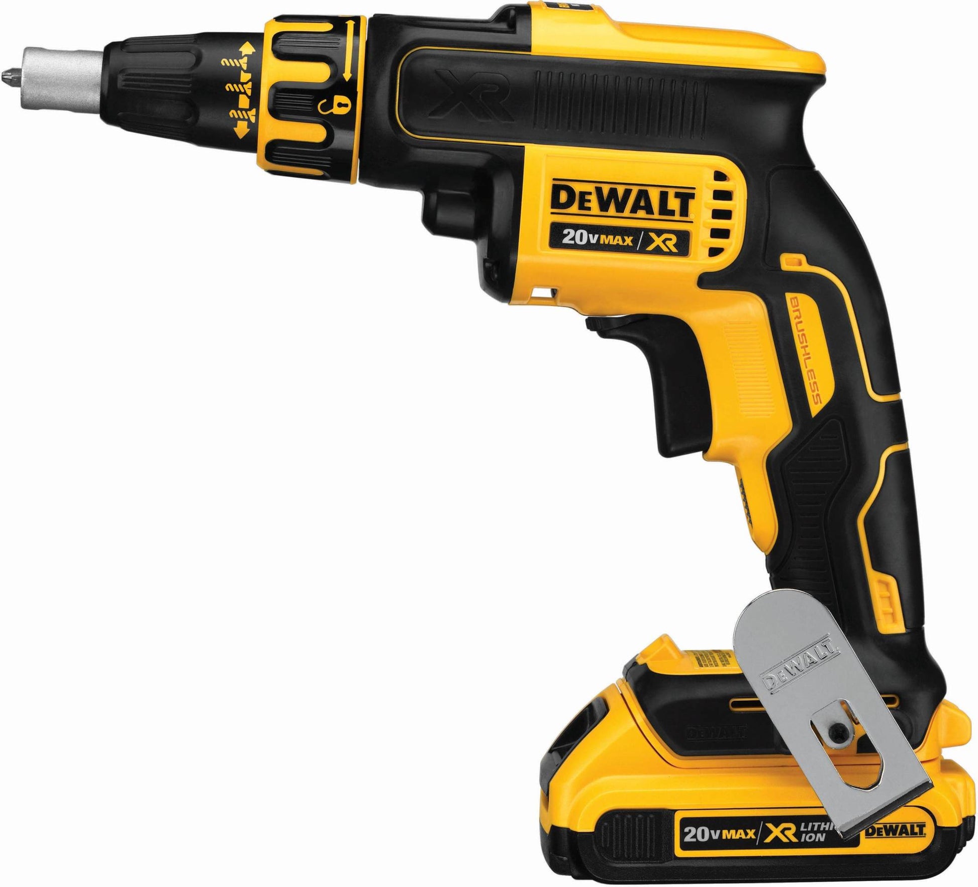DeWalt DCF620D2 20V Max XR Li-Ion Brushless Drywall Screwgun 2.0Ah