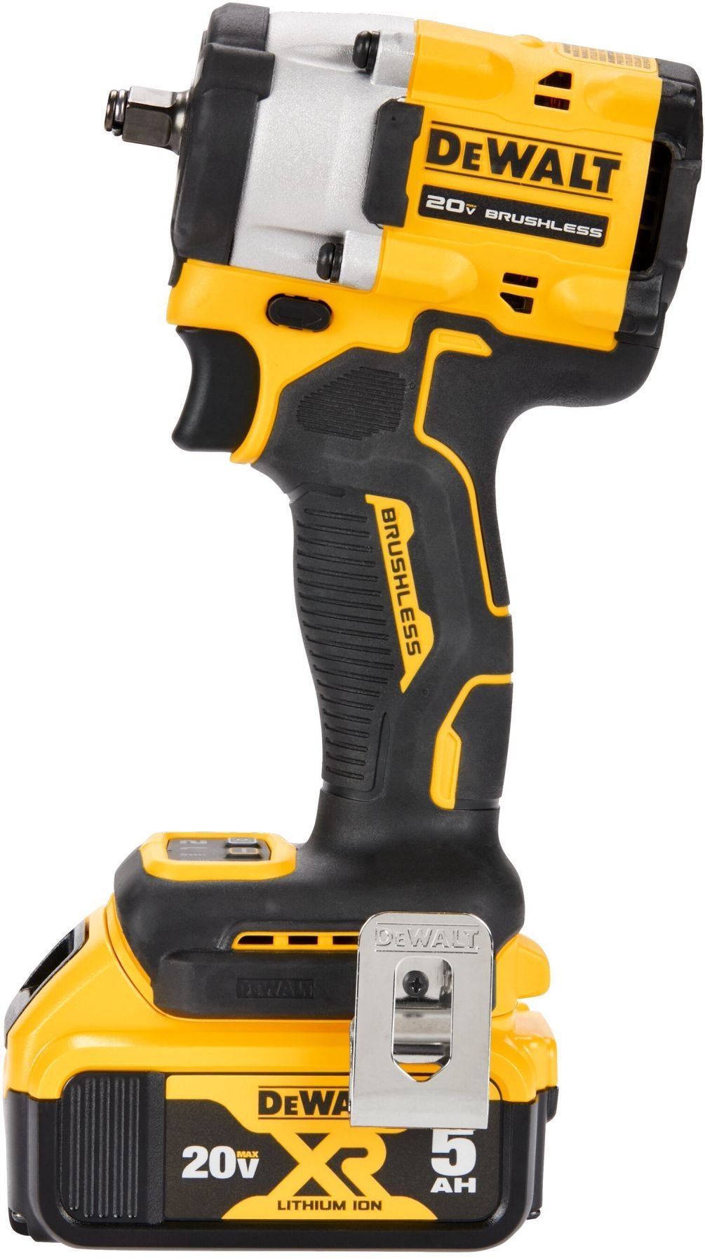 DeWALT DCF923P2 ATOMIC 20V MAX* 3/8 -in. Cordless Impact Wrench with Hog Ring Anvil Kit