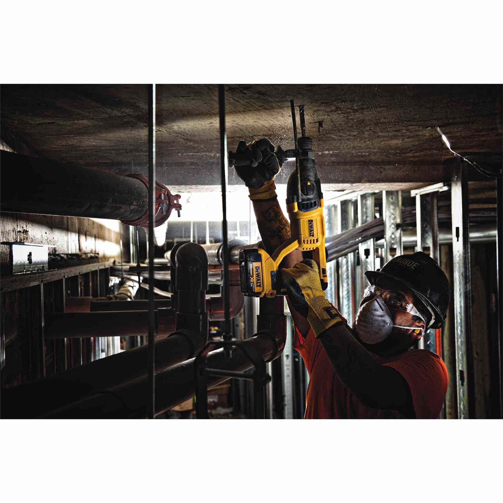 DeWalt DCH133B 20V Max Brushless 1" D-Handle Rotary Hammer, Tool Only