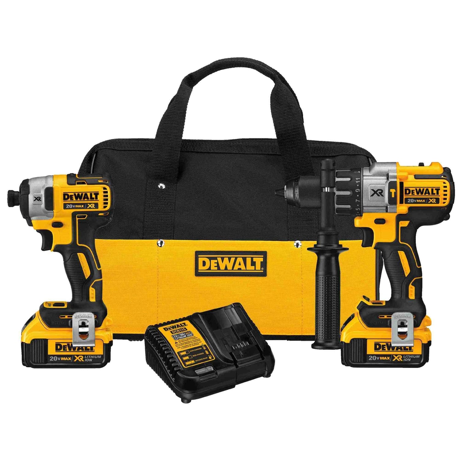 Dewalt DCK299M2 20V MAX XR Brushless Hammerdrill & Impact Driver Combo 4.0AH Kit