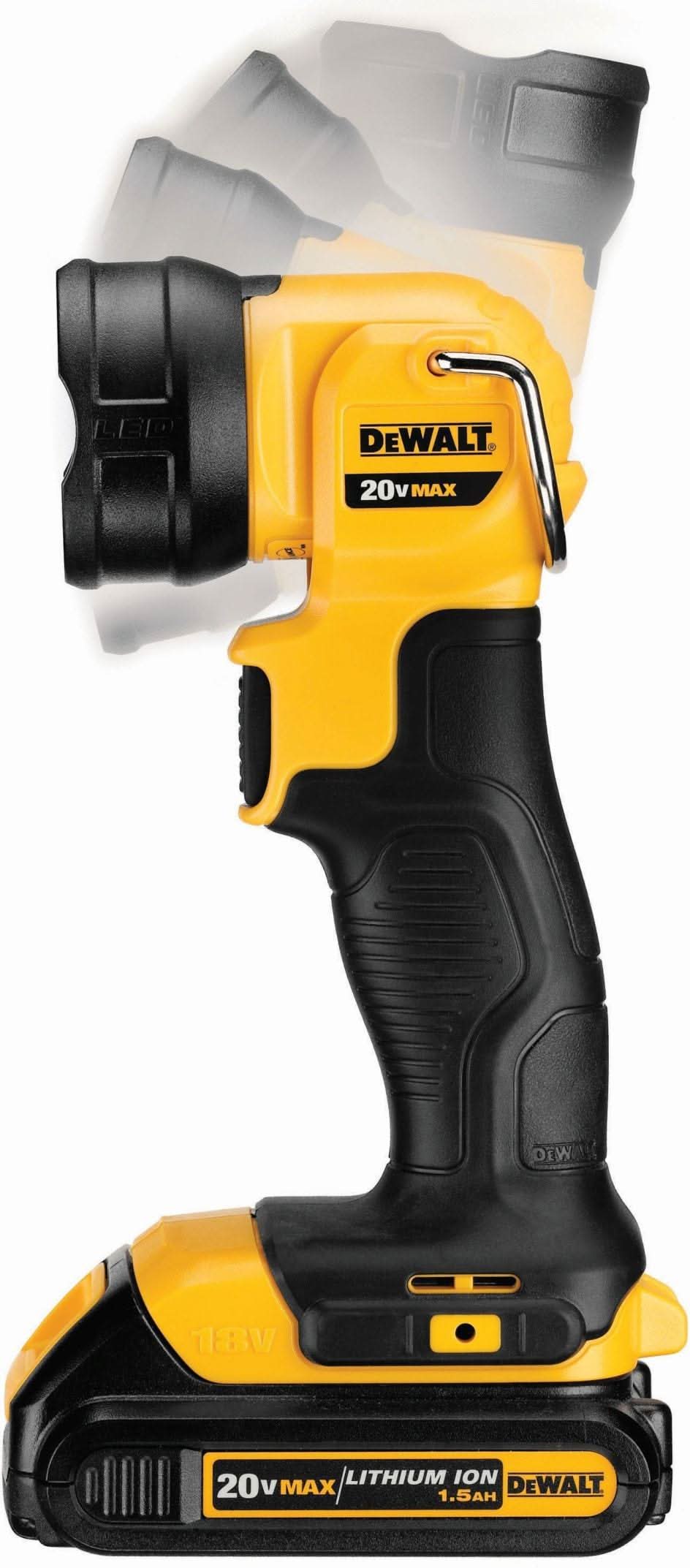dewalt 18v rechargeable flashlight DeWalt DCL040 20V MAX LED Work Light