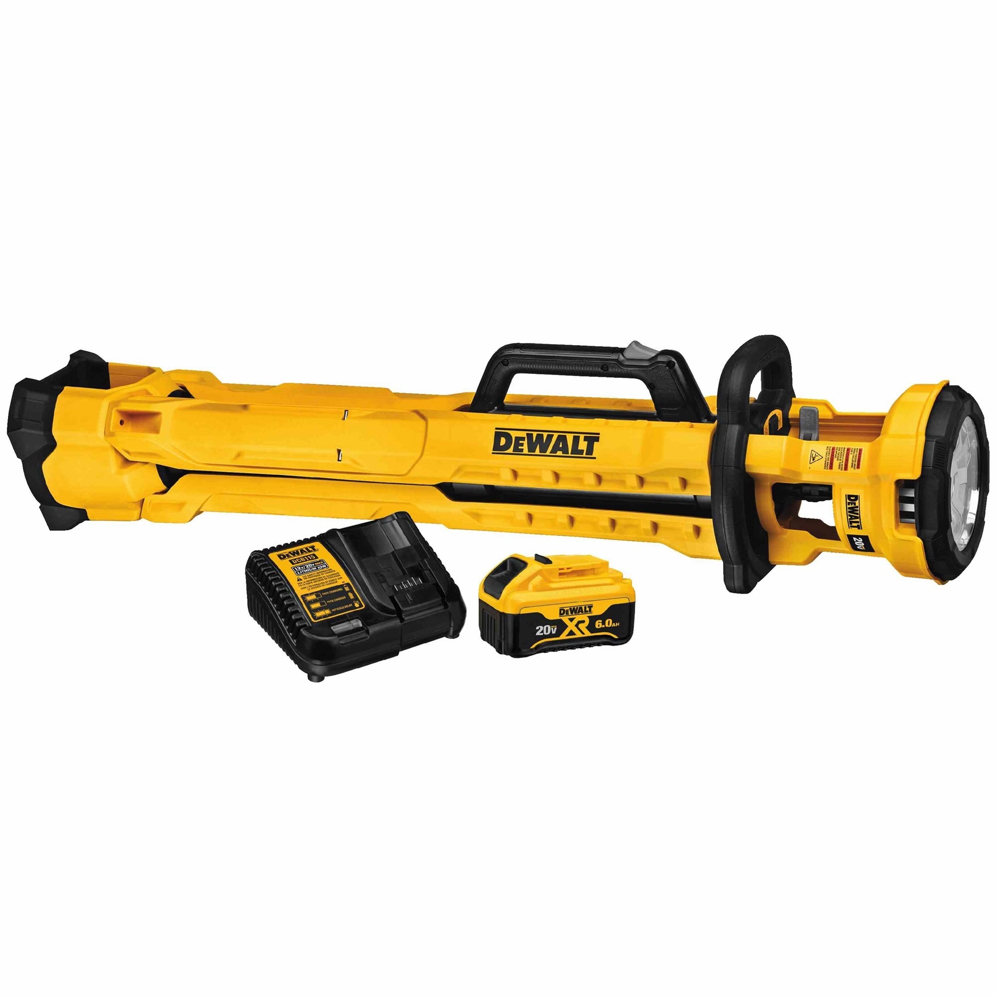 DeWalt DCL079R1 20V Max Cordless 3,000-Lumen Tripod Light 6.0Ah Kit