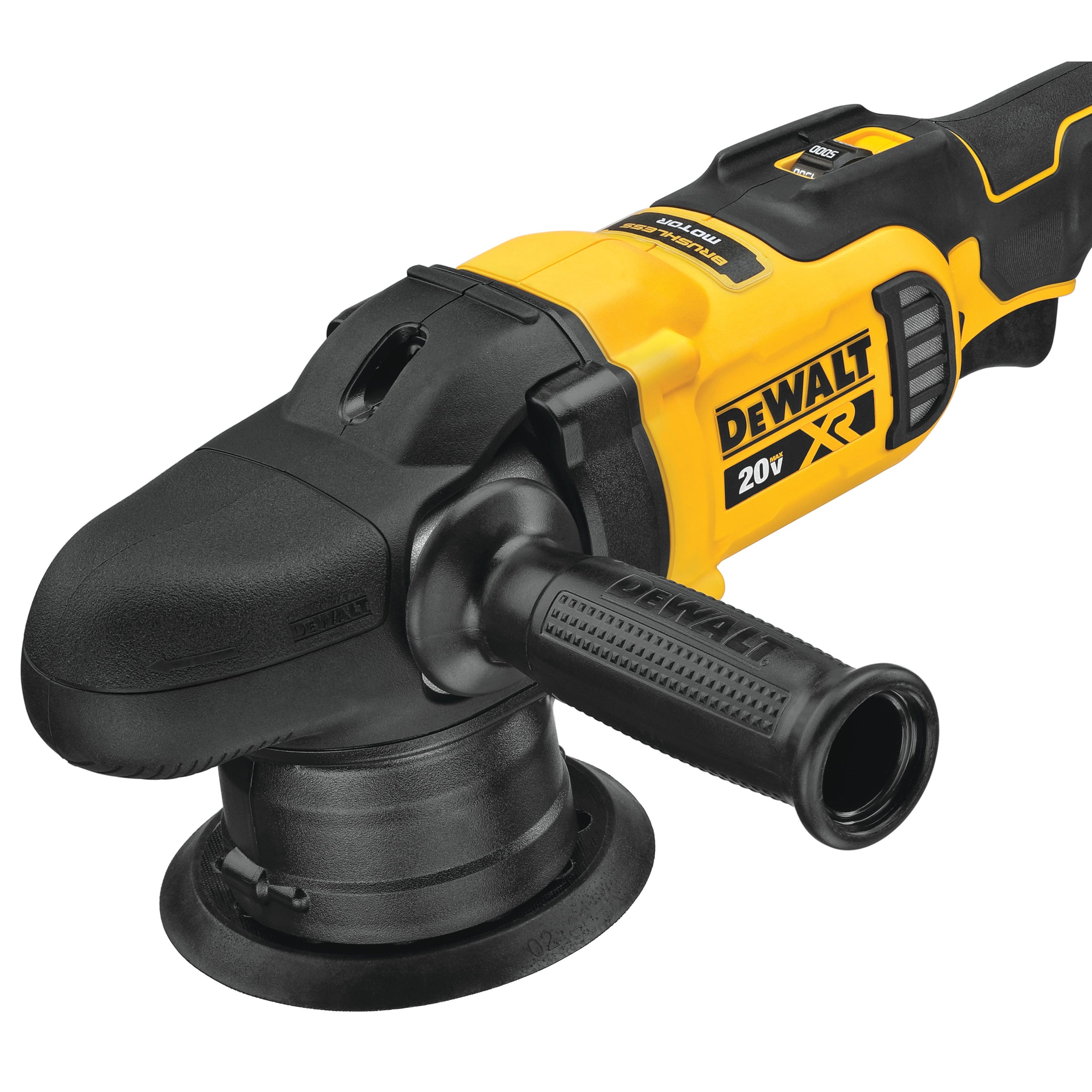 DeWalt DCM848P2 20V MAX XR 5-inch Cordless Variable Speed Random Orbit Polisher 5.0Ah Kit