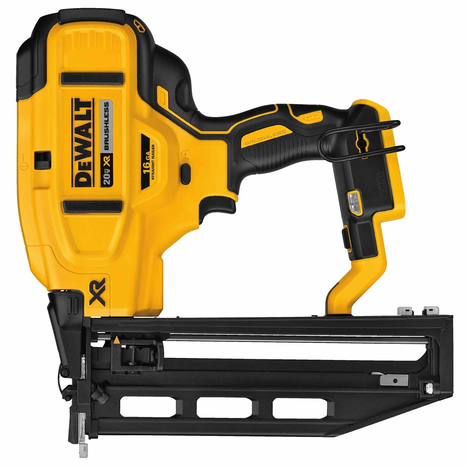 DeWalt DCN662B 20V Max XR 16-Gauge Cordless Straight Finish Nailer, Tool Only