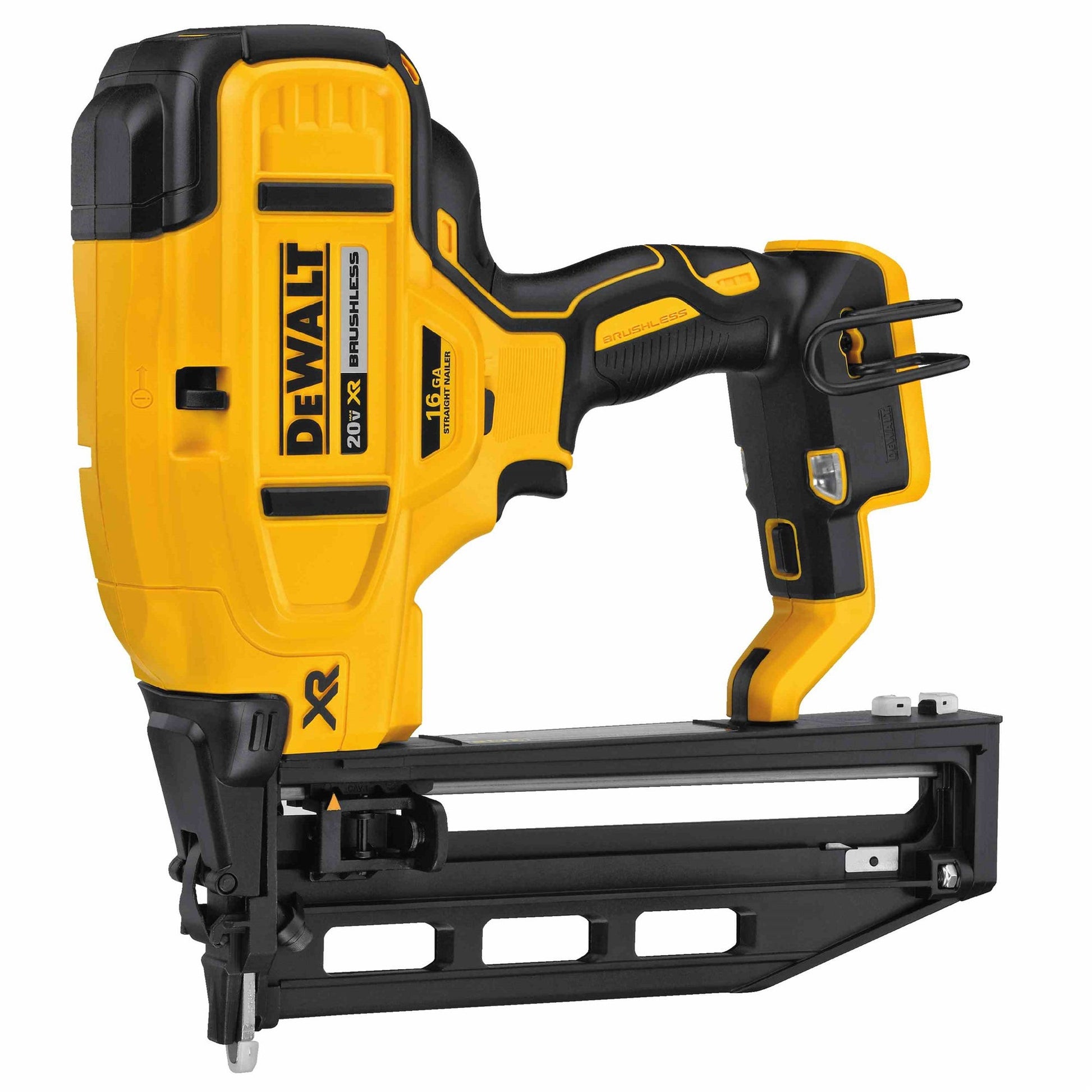 DeWalt DCN662B 20V Max XR 16-Gauge Cordless Straight Finish Nailer, Tool Only