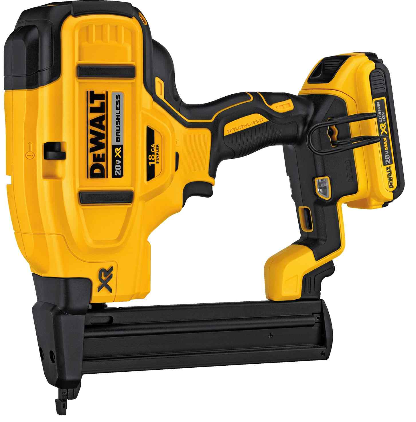 DeWalt DCN681D1 20V Max XR 18 Ga Narrow Crown Stapler - Kit