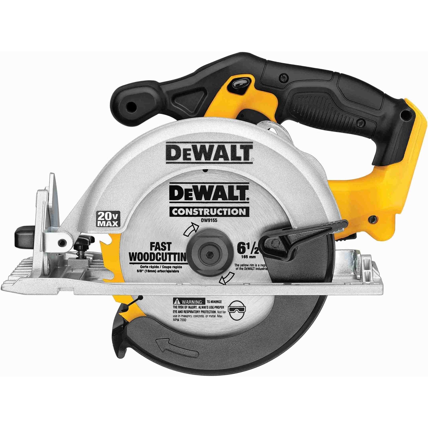 DeWalt DCS391B 20V MAX 6-1/2" Circular Saw (Tool Only)