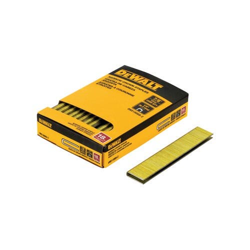 DeWalt DNS18088-2 18 Gauge 1/4-Inch Crown 7/8-Inch Staples 2,500-Pack