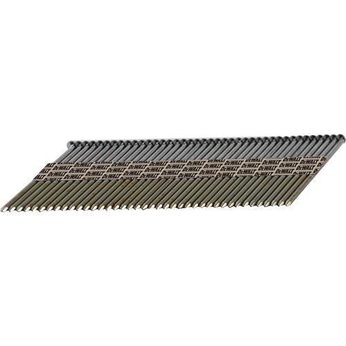 DeWalt DPT-6D113FH 2-Inch x .113-Inch Paper Tape 30 degree Smooth Bright Off-Set Round Head Nail 5,000-Pack