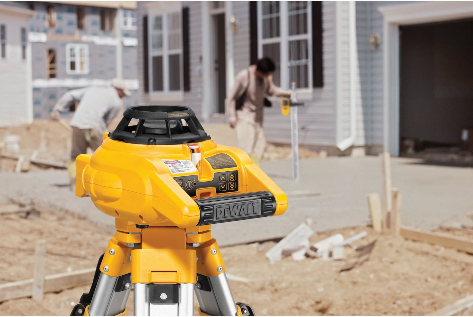 DeWalt DW074KD Self-Leveling Int/Ext Rotary Laser Kit