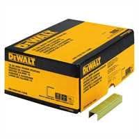 DeWalt DW16S219G-135M 3/4-Inch 16 Gauge 1-Inch Crown Galvanized Construction Staple