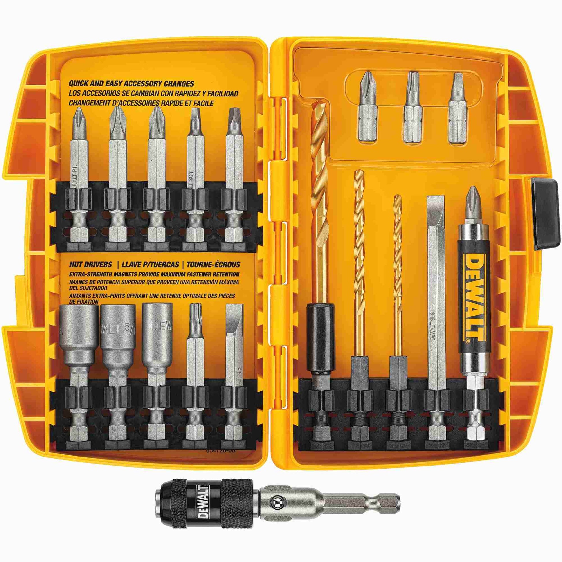Dewalt DW2503 20-Piece RAPID LOAD Set