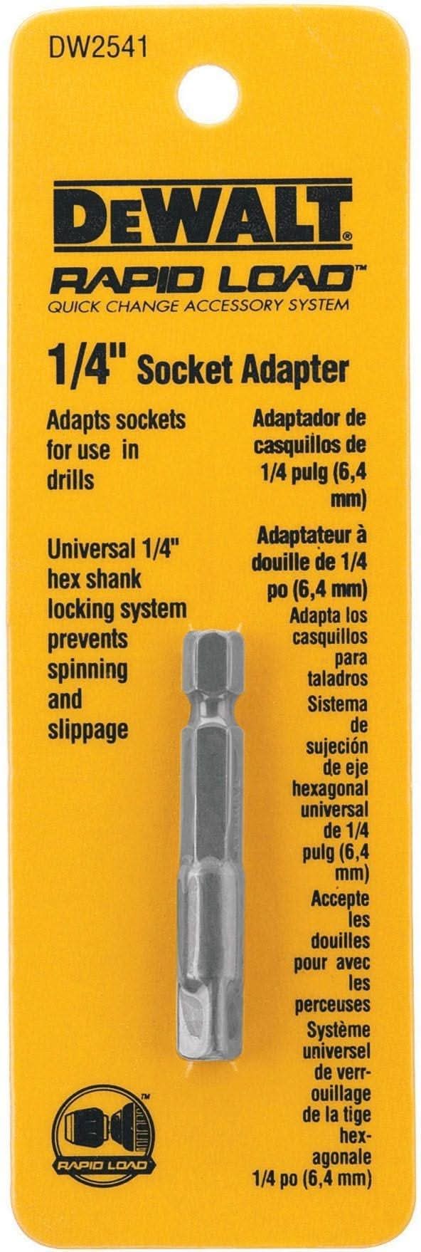 DeWalt DW2541 1/4" Socket Adapter