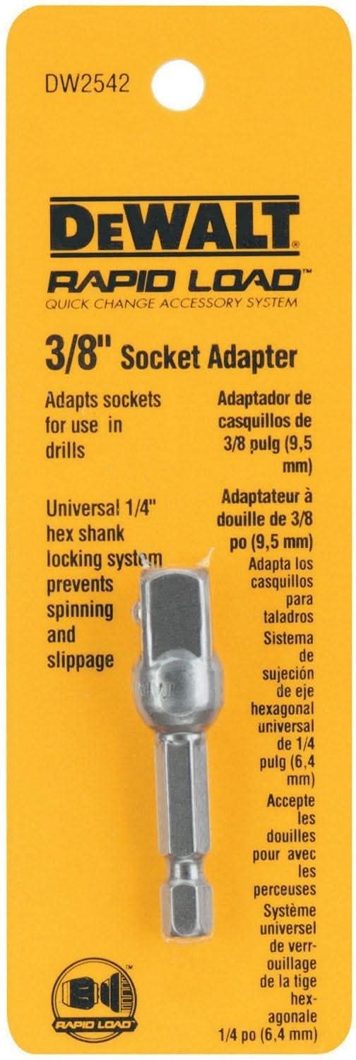 DeWalt DW2542 3/8" Socket Adapter