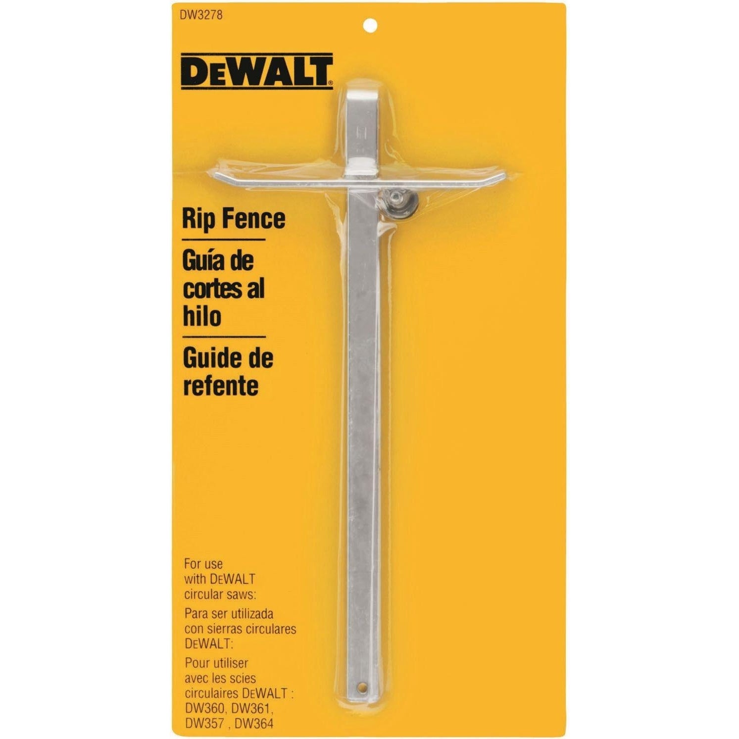 DeWalt DW3278 Circular Saw Rip Fence