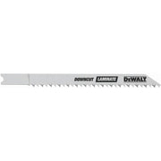 DeWalt DW3712-5 4" 10 TPI U-Shank Downcutting Cobalt Steel Jigsaw Blade