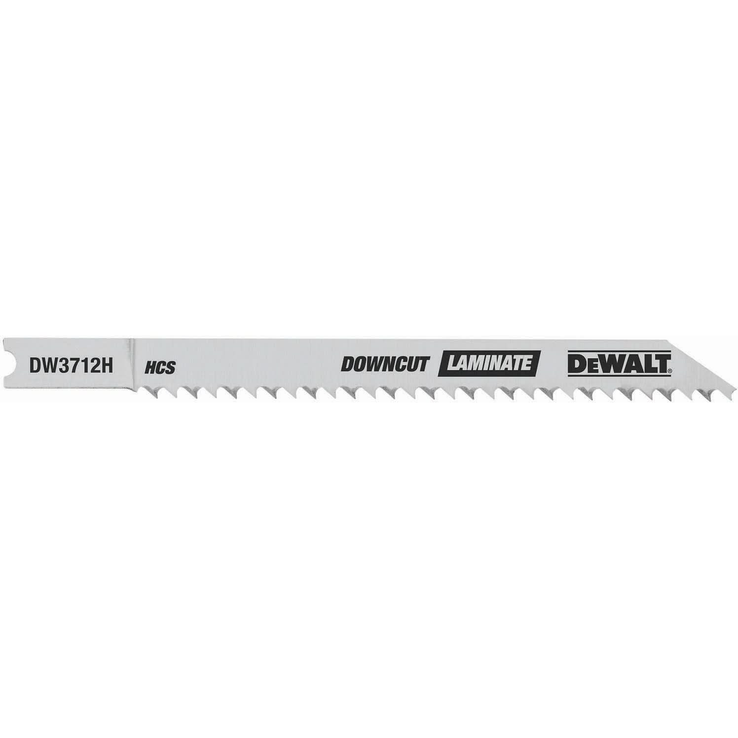 DeWalt DW3712H 4" 10 TPI U-Shank Downcutting HCS Jigsaw Blade