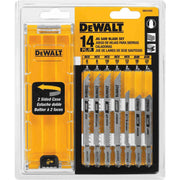 Dewalt Dw3742C 14 Piece Jigsaw Blade Set With Case