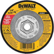 DeWalt DW4523 4-1/2" X 1/4" X 5/8"-11 High Performance Metal Grinding Wheel