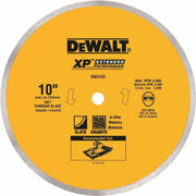DeWalt DW4762 10 in. x .060 in. Porclean Tile Blade Wet