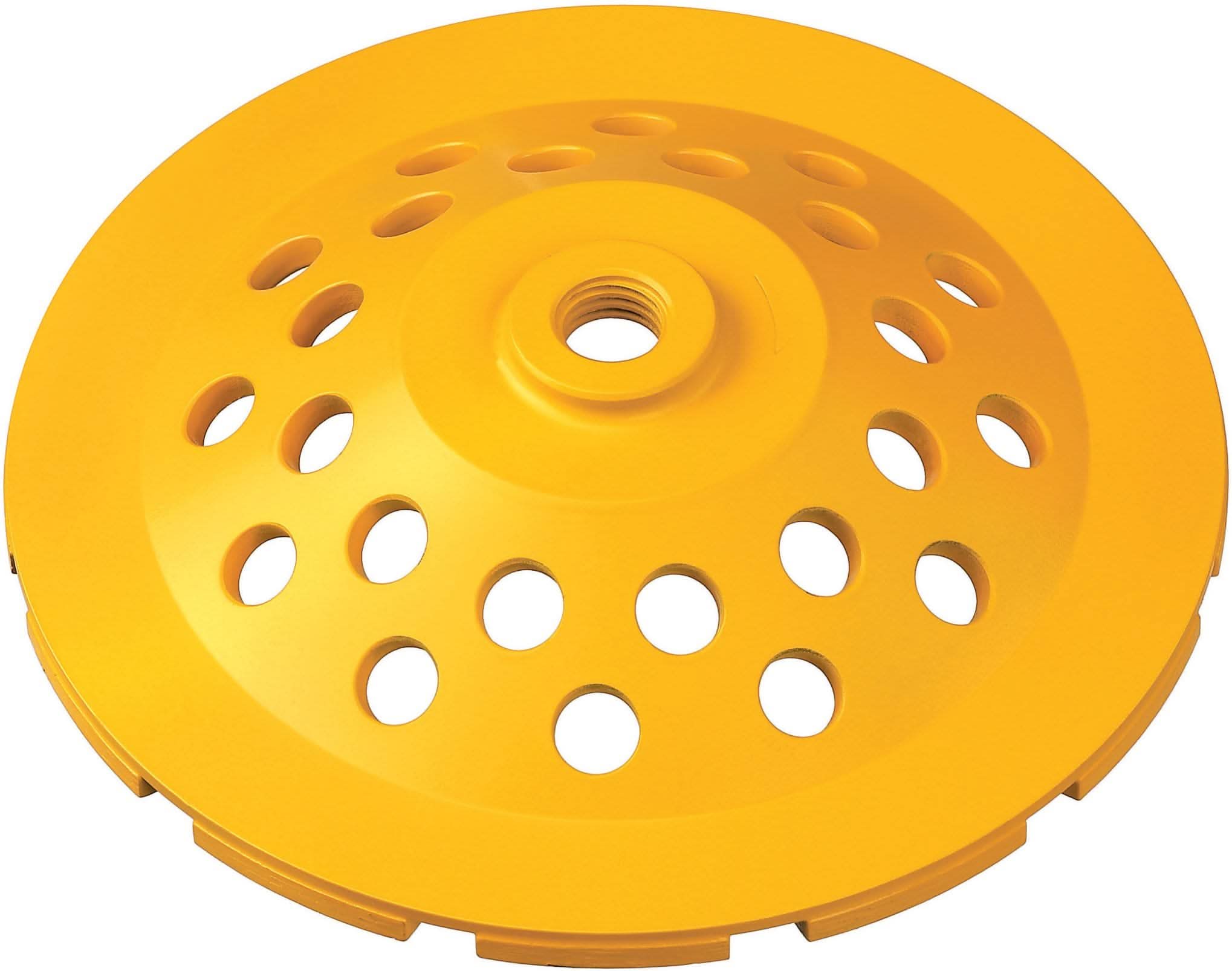 DeWalt DW4773 7" Double Row Diamond Cup Grinding Wheel