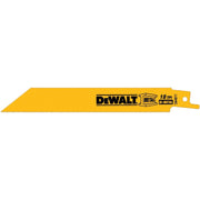 DeWalt DW4811 6" 18 TPI Straight Back Bi-Metal Reciprocating Blade (5 Pack)