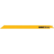 DeWalt DW4838 12" 14 TPI Straight Back Bi-Metal Reciprocating Blade (5 Pack)