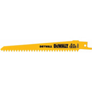 DeWalt DW4851 6" 6 TPI Plaster Cutting Bi-Metal Reciprocating Saw Blade (5 Pack)