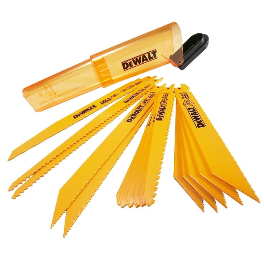 DeWalt DW4899 16-Pack Bi-Metal Reciprocating Saw Blade Set
