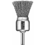 DeWalt DW4901 1" x 1/4" HP .014 Carbon Crimp Wire End Brush