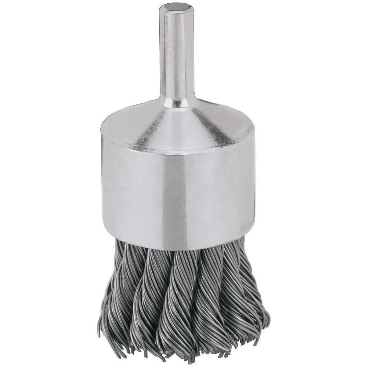 DeWalt DW4902 1" x 1/4" HP .020 Carbon Knot Wire End Brush