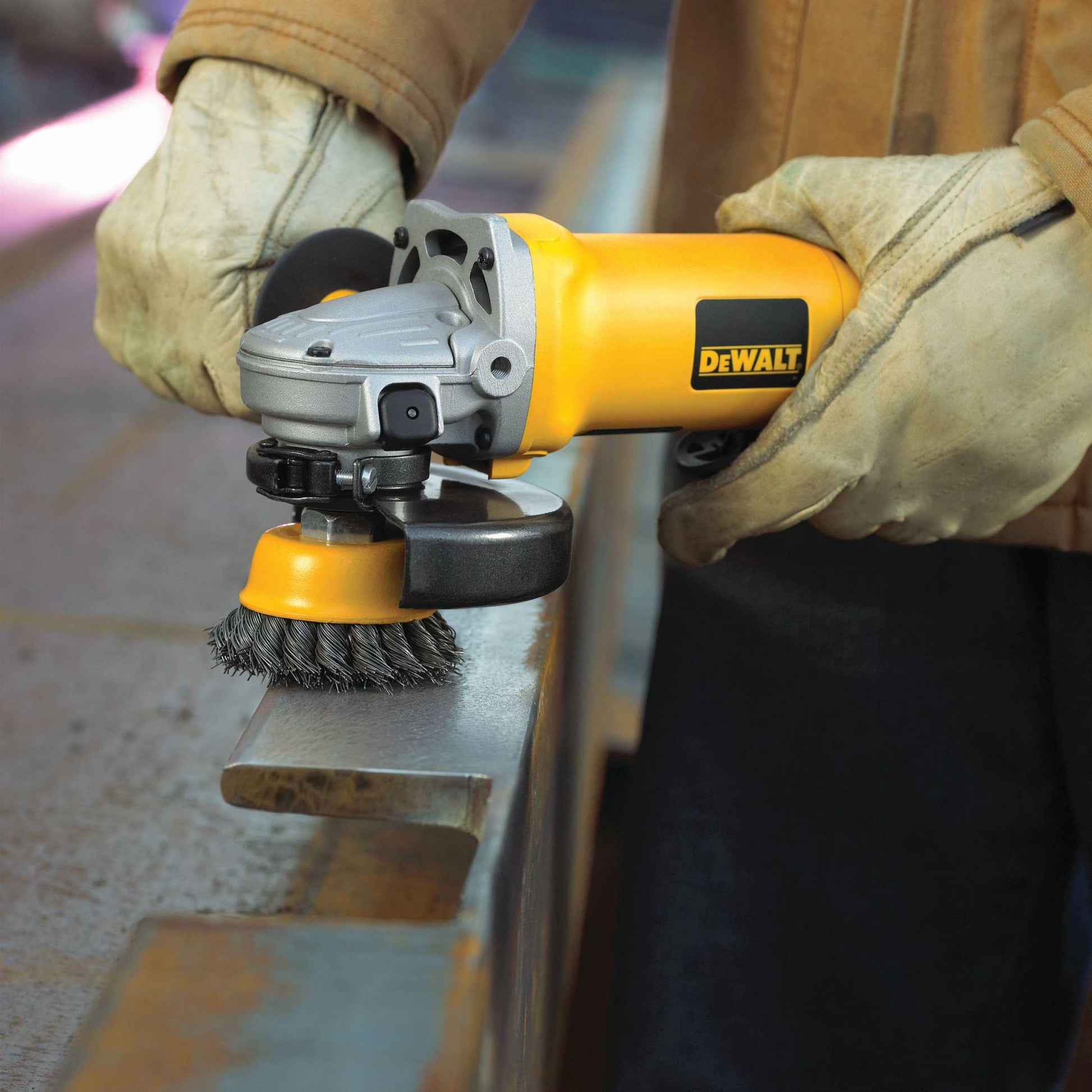 DeWalt DW4910 3" x 5/8"-11 HP .020 Carbon Knot Wire Cup Brush