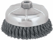 DeWalt DW4917 6" x 5/8"-11 HP .020 Carbon Knot Wire Cup Brush