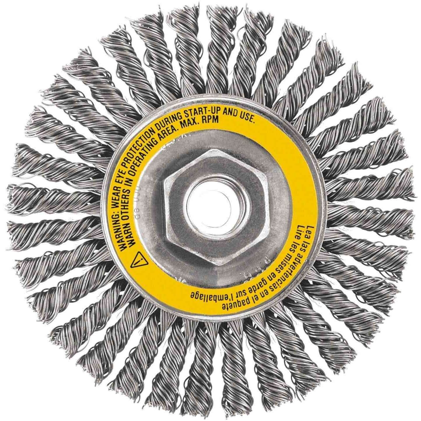 DeWalt DW49201 5" x 5/8"-11 HP .020 Carbon Stringer Wire Wheel