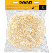 DeWalt DW4985CL 7" Wool Buffing Pad & Backing Pad combo kit