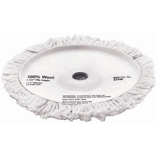 DeWalt DW4988 7" Wool Polishing Pad