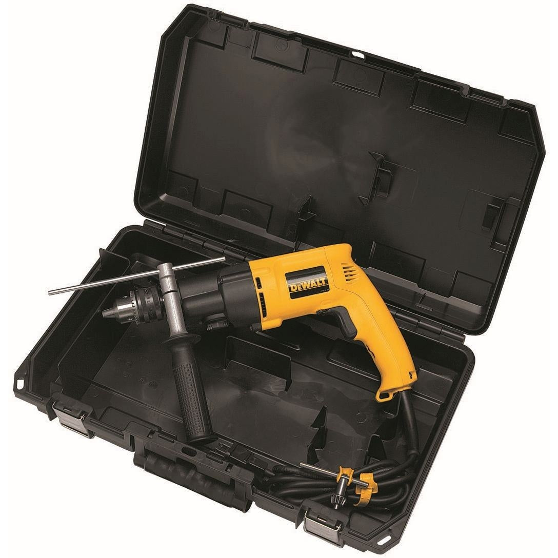 DeWalt DW505K 1/2" (13mm) VSR  Dual Range Hammerdrill Kit