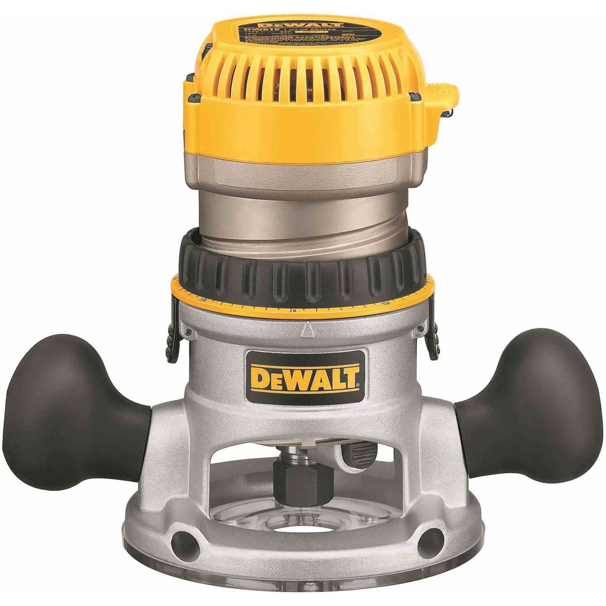 Dw629 Router DeWalt DW618 Corded 2-1/4 HP EVS Fixed Base Router with Soft Start ...