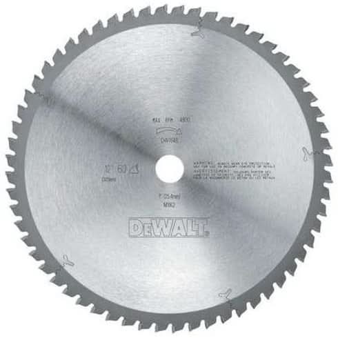 DeWalt DW7648 12 in. 60-Tooth Fine Crosscuts Woodworking Blade
