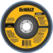 DeWalt DW8380H 6" x 5/8"-11 40g Type 29 HP Flap Disc