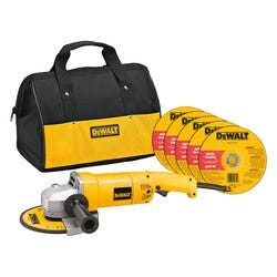 DeWalt DW840K HD 7-Inch Angle Grinder with Bag and Wheels